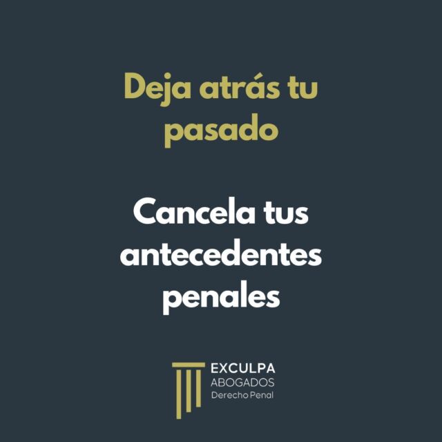 La cancelación de antecedentes penales es un proceso legal que ofrece a las personas la posibilidad de dejar atrás su historial delictivo y tener una segunda oportunidad en la vida.

Sin embargo, es fundamental entender los plazos y requisitos específicos para cada tipo de antecedente penal y contar con la asesoría de un abogado experto en derecho penal. Si te encuentras en esta situación, no dudes en contactar con un abogado de confianza para recibir orientación y apoyo en tu proceso de cancelación de antecedentes.

La eliminación de estos registros puede abrir puertas y brindar un nuevo comienzo en tu vida.

#AbogadosSevilla
#DerechoPenalSevilla
#JusticiaSevilla
#DefensaLegal
#CriminalLaw
#AbogadosCriminales
#AsesoriaLegal
#ProteccionLegal
#CasosPenales
#AntecedentesPenales